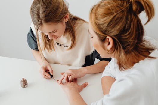 salon staff rewarding clients for feedback