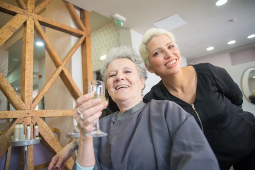 image of happy salon staff