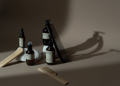 sustainable beauty products on display