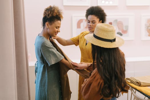 stylists working together in a salon